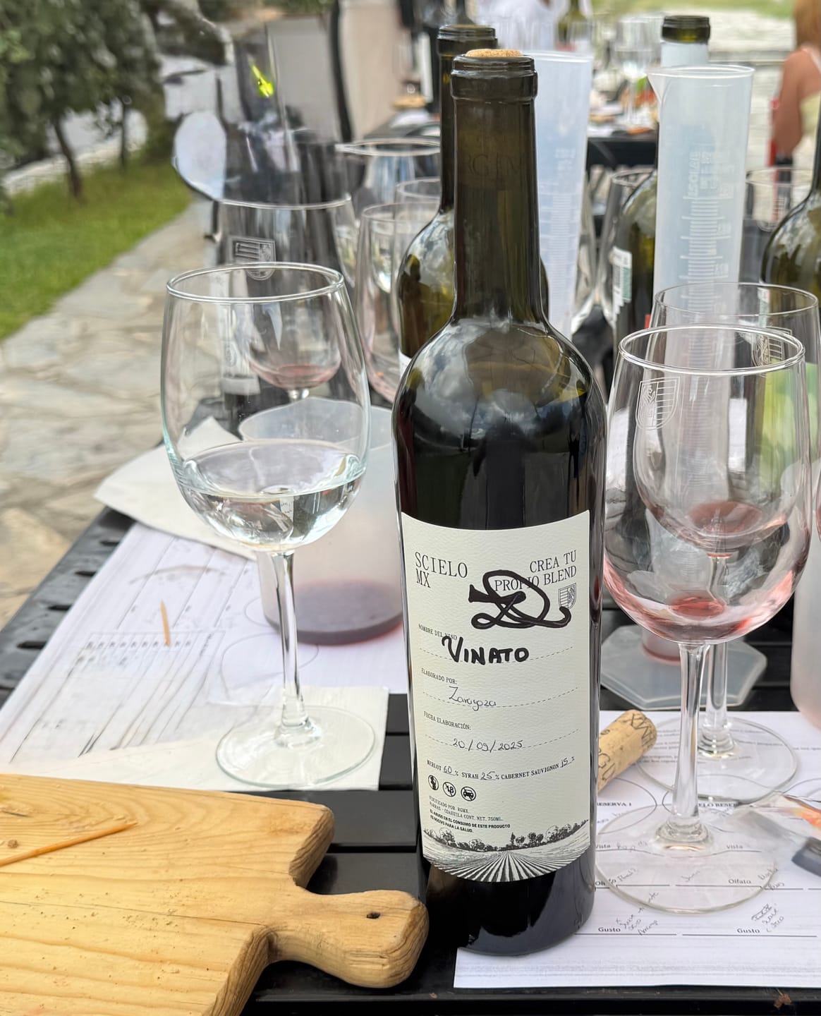 Customer photo review of Crea Tu Vino