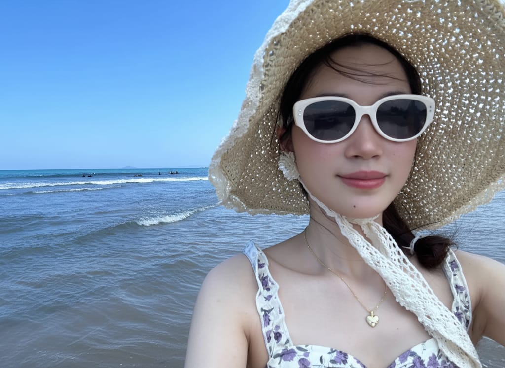 Customer photo review of Heart-Shaped Box Necklace