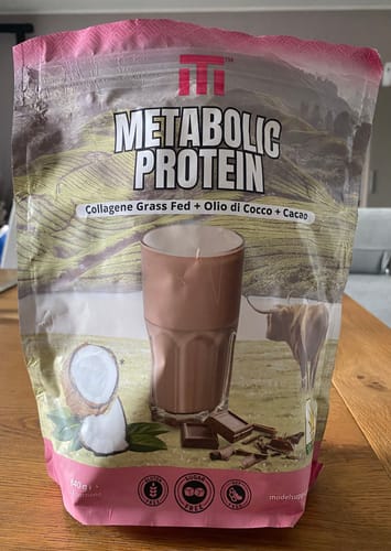 Customer photo review of Metabolic Protein - Collagene Grass fed - Gusto Cacao
