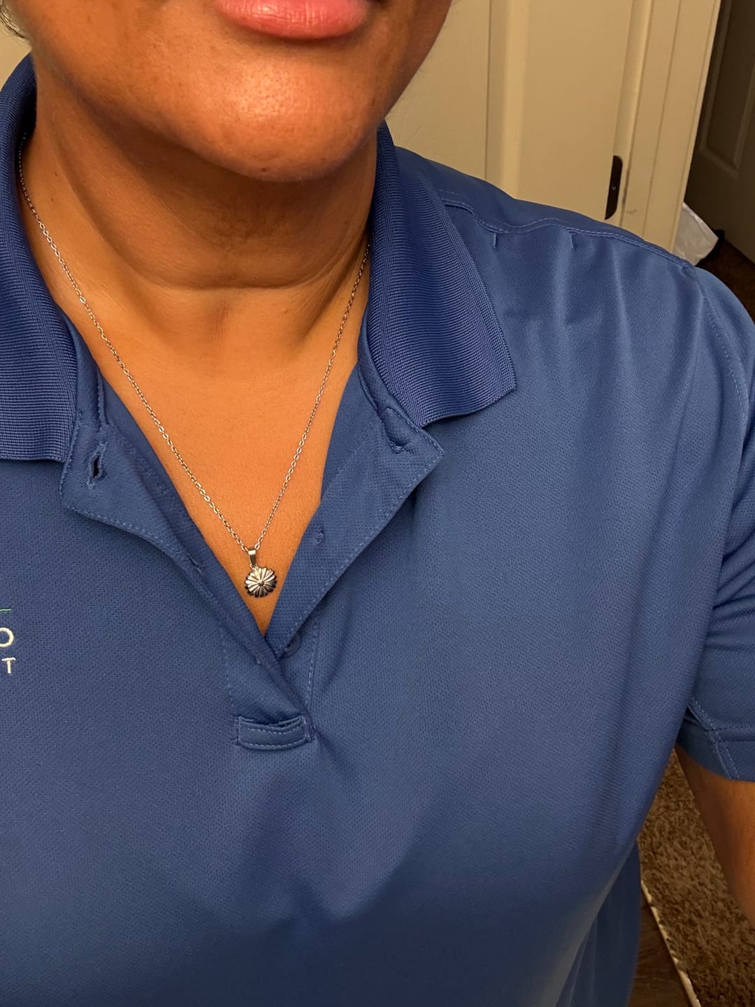 Customer photo review of Flower Necklace