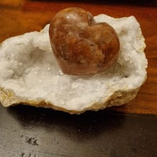 Customer photo review of Géode de quartz