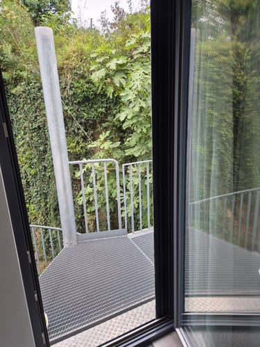 Customer photo review of Fliegengitter zum Schieben