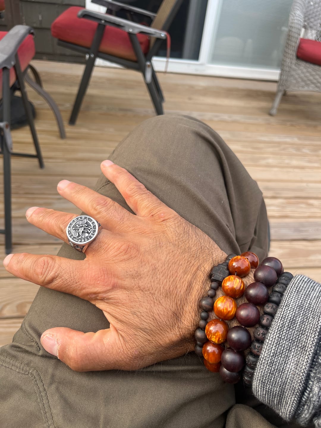 Customer photo review of SAINT MICHAEL.