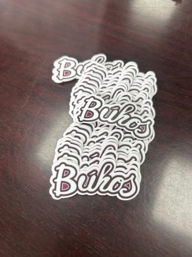 Customer photo review of ¿Cuántos stickers quieres?
