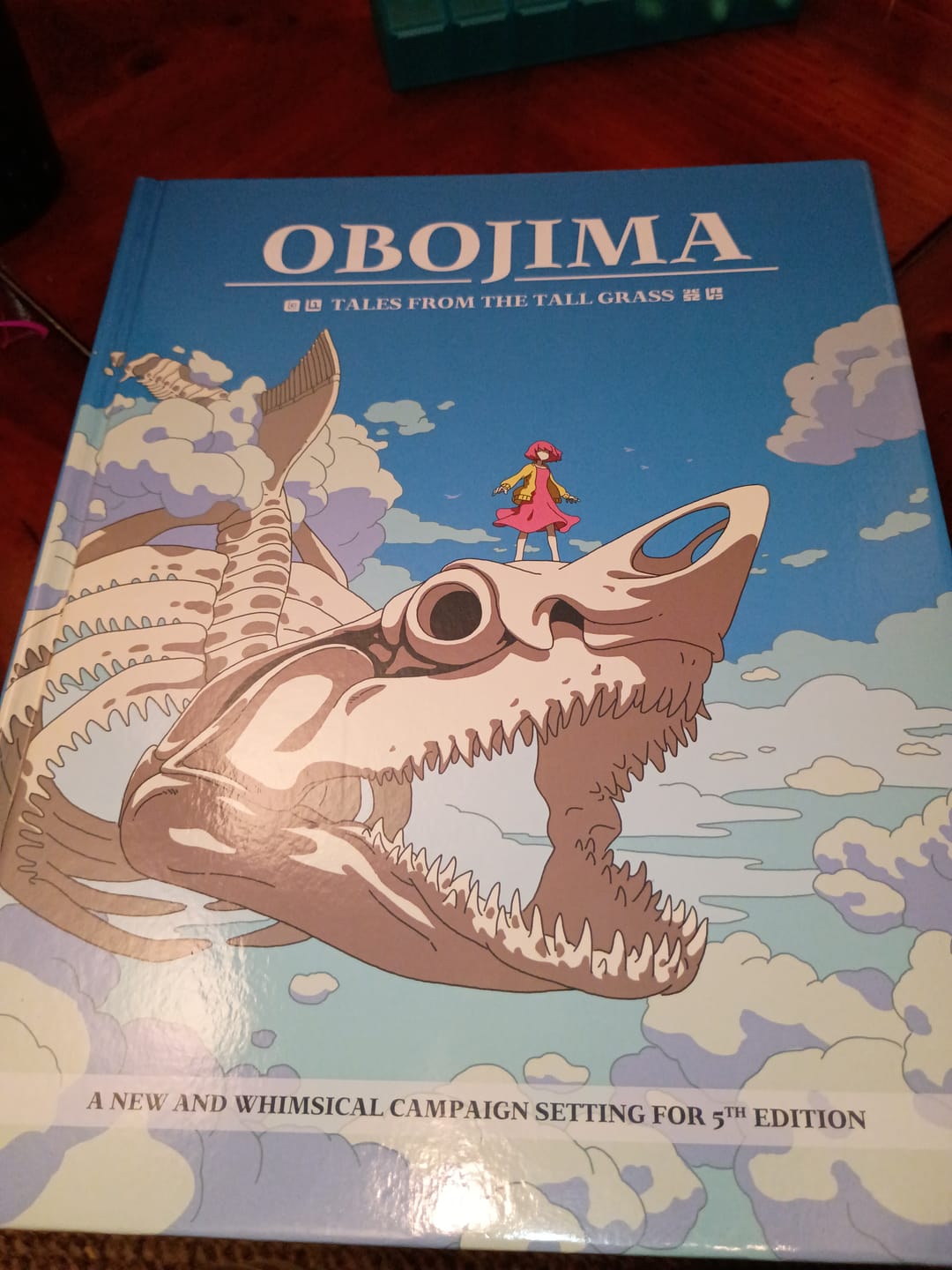 Customer photo review of Obojima: Tales from the Tall Grass – Hardcover 5E Campaign Book