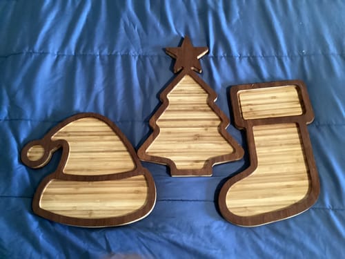 Customer photo review of Christmas Tray Bundle Digital File