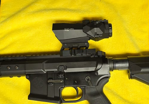 Customer photo review of Riser Mount for SATURN™ 4x32 Tactical Scope