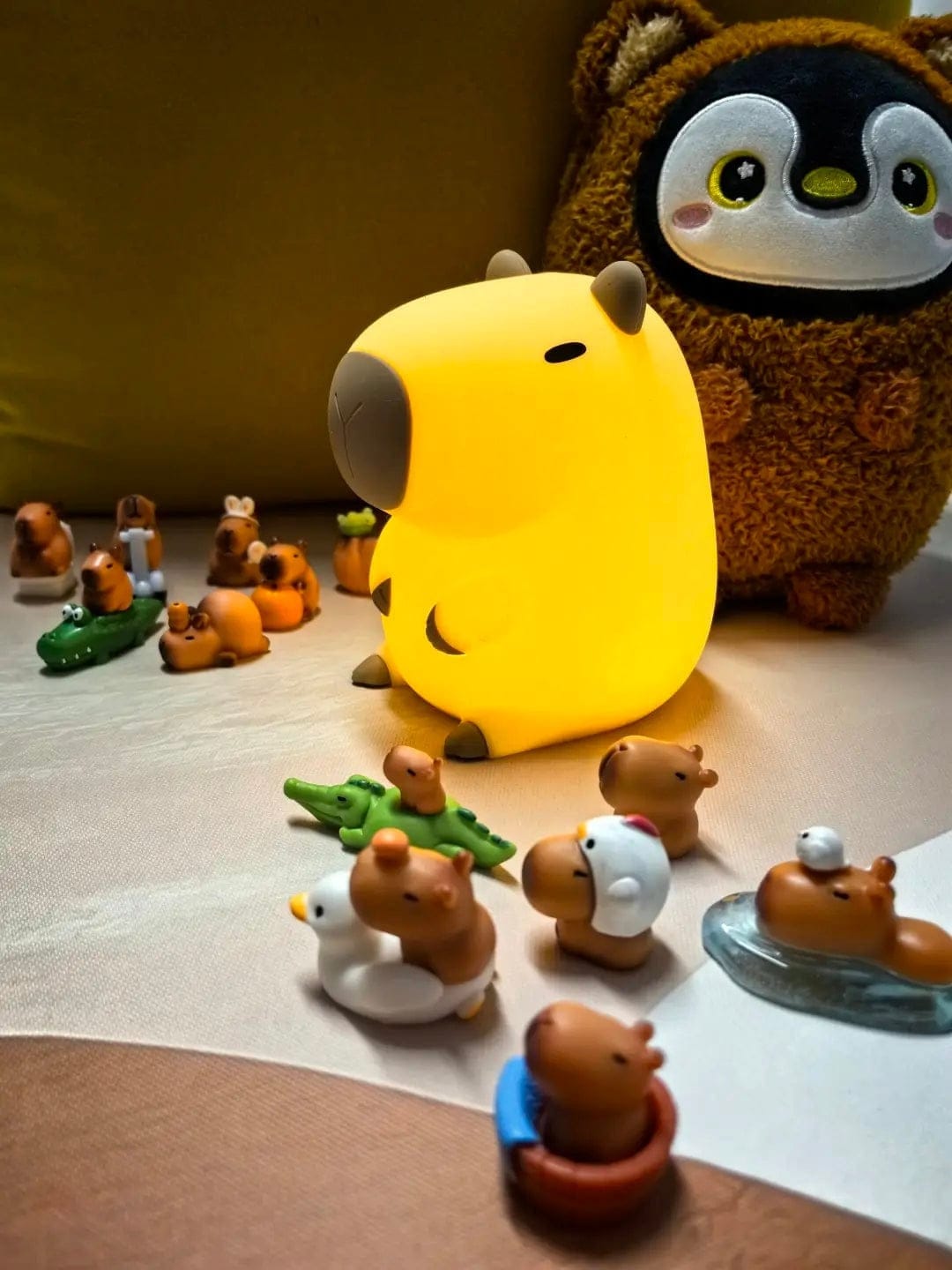 Customer photo review of MeWaii® Capybara Squishy Night Light - Perfect Gift 🎁