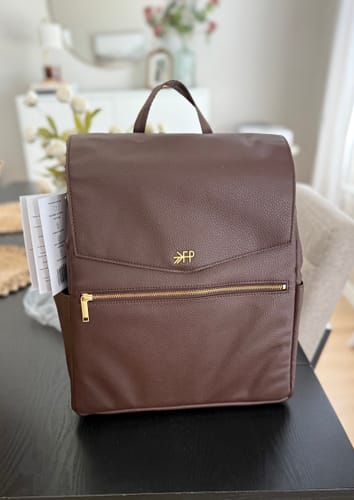 Customer photo review of Espresso Classic Diaper Bag II