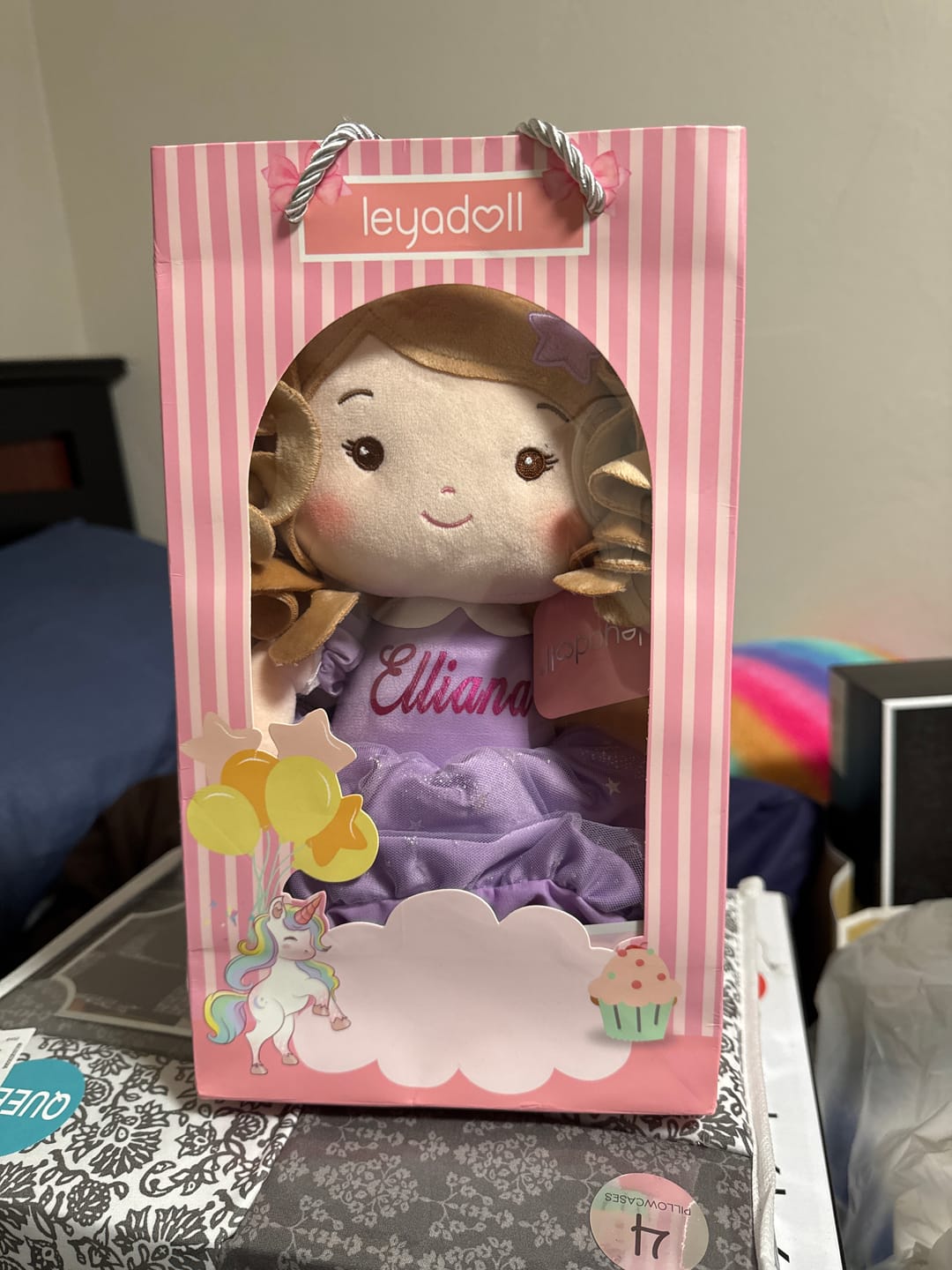 Customer photo review of Personalized Princess Starlet - Purple