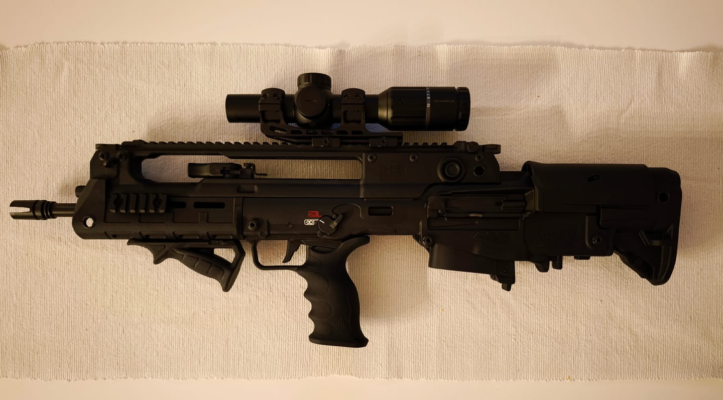 Customer photo review of Vector Optics 21mm MLOK Schiene Länge wählbar
