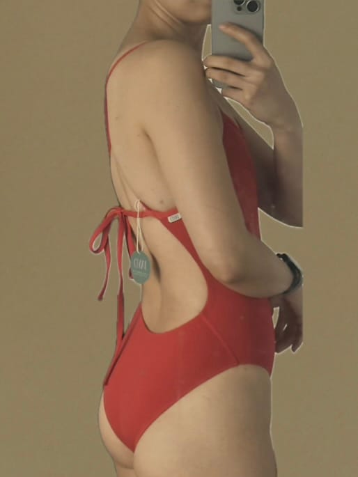 Customer photo review of RIVA ONE PIECE - Ruby