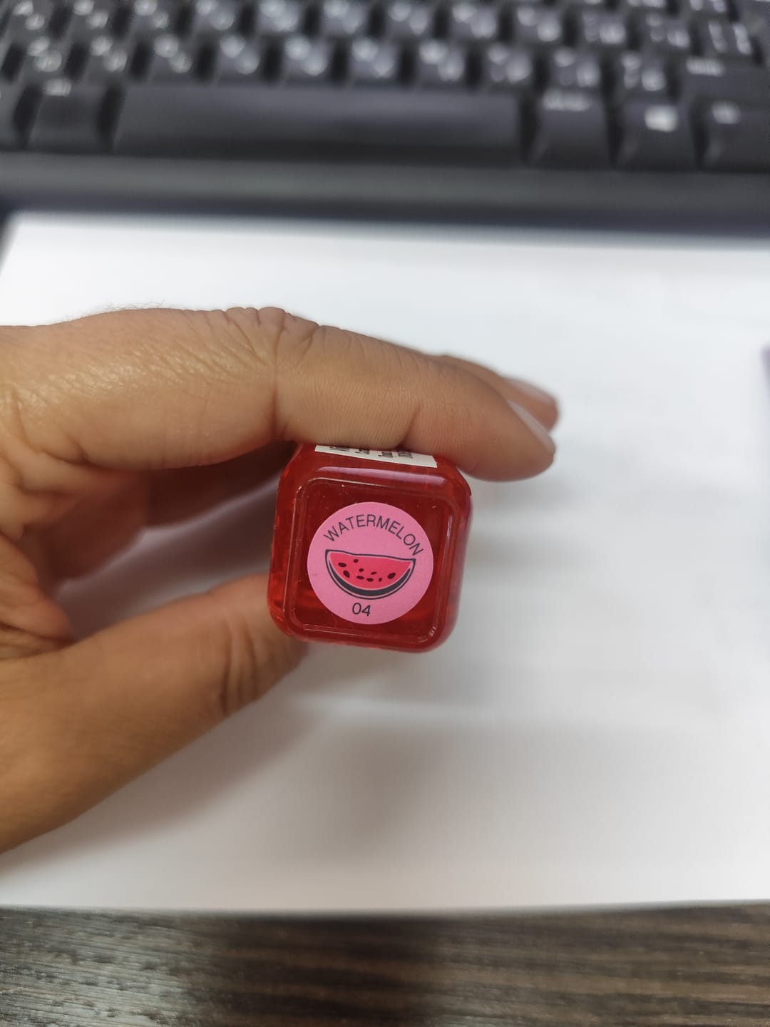Customer photo review of Олио за устни Плодово Сорбе Sirop de fruits Vivienne Sabo