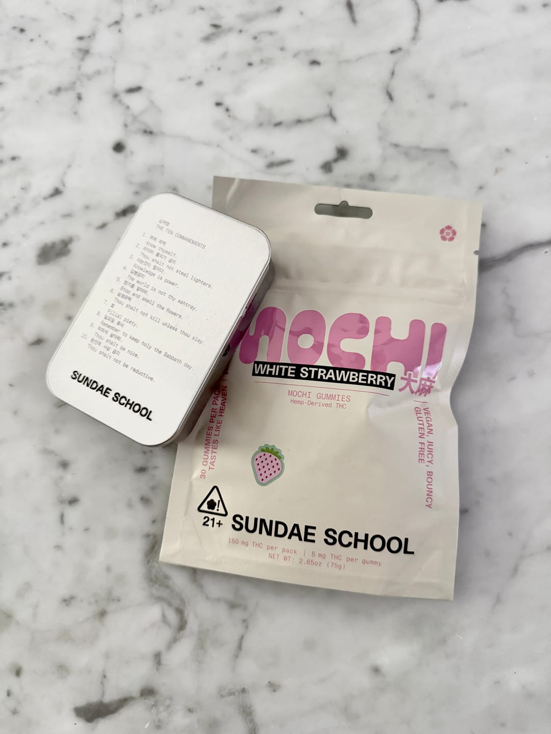 Customer photo review of White Strawberry (5mg) Mini