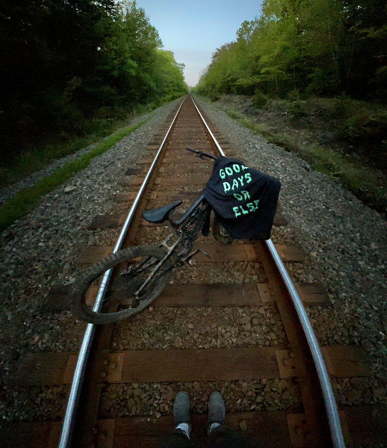 Customer photo review of Good Days or Else Bike Jersey