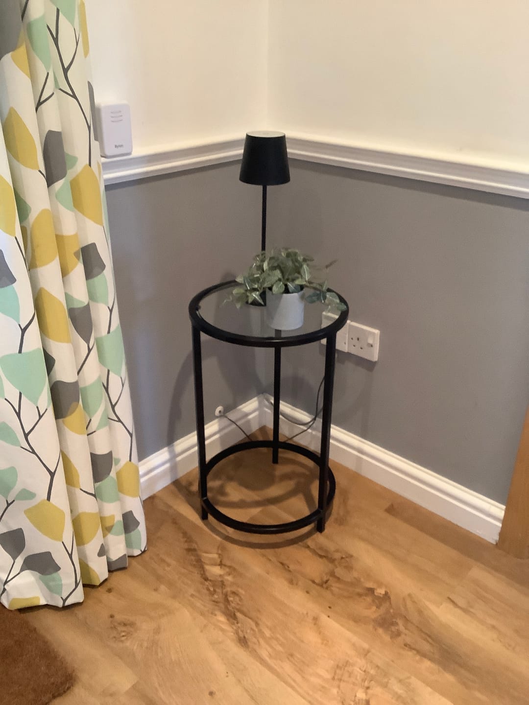 Customer photo review of Avery Round Side Table Small - Black