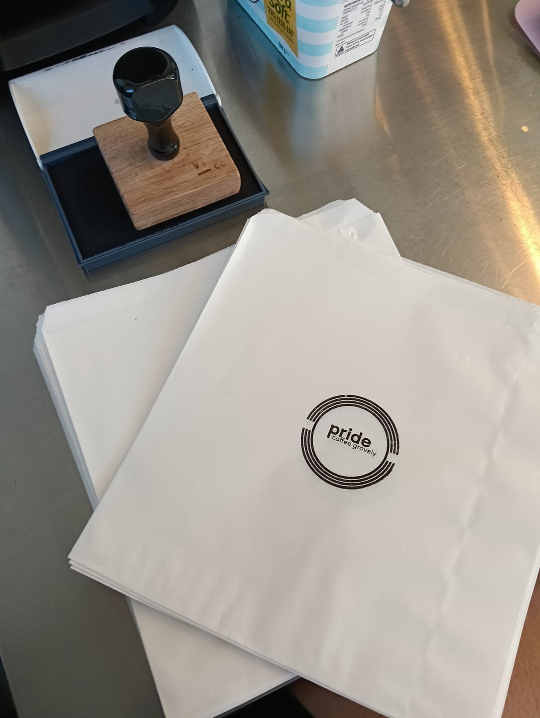 Customer photo review of Custom Rubber Stamp
