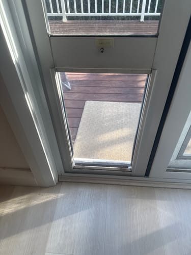 Customer photo review of Replacement Pet flap V3.0