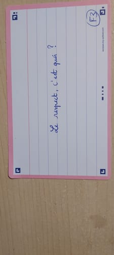 Avis photo d'un client sur Flashcards FLASH 2.0 OXFORD # 80 cartes 7,5 x 12,5 cm - petits carreaux