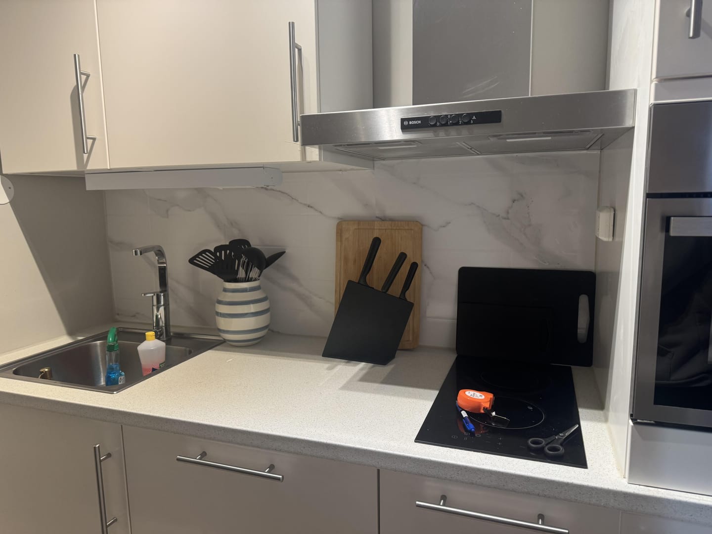 Customer photo review of Marmor klassisk hvit kontaktplast