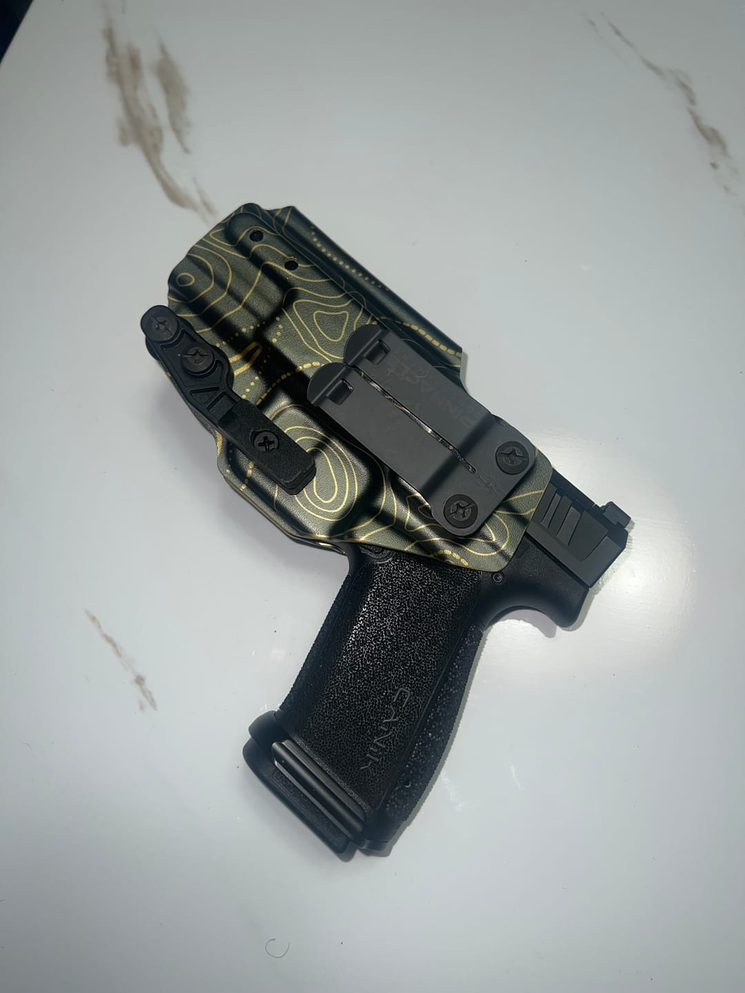 Customer photo review of Canik Mete MC9 PRIME - Model 2 AIWB - Non Light Bearing