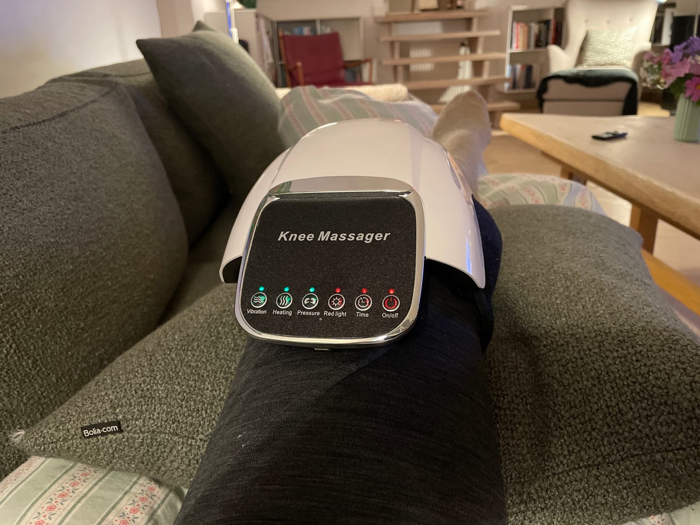 Customer photo review of ComfortKnee™ Massageapparat til knæ - Lindrer smerter og øger blodcirkulationen