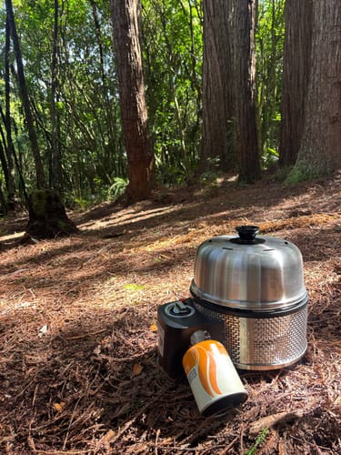 Customer photo review of COBB Grill Gas Bundle with Free Pizza Stone