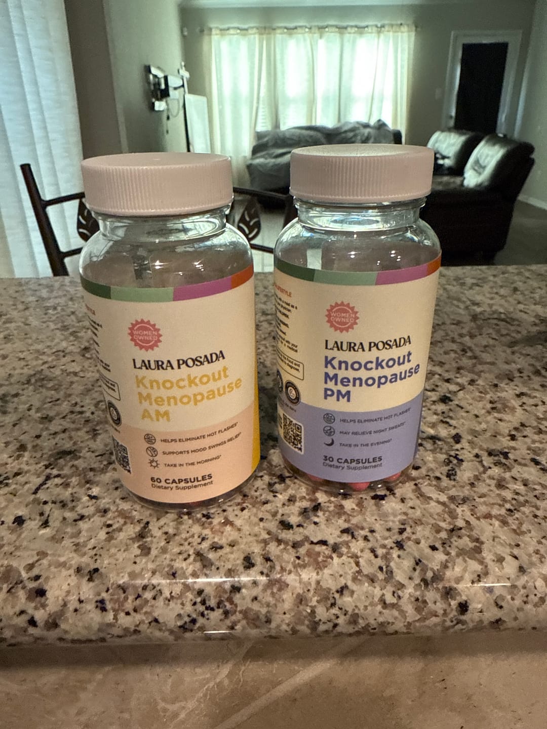 Customer photo review of Combo Knockout Menopause 24 / 7 | Alivio Síntomas Menopausia AM y PM