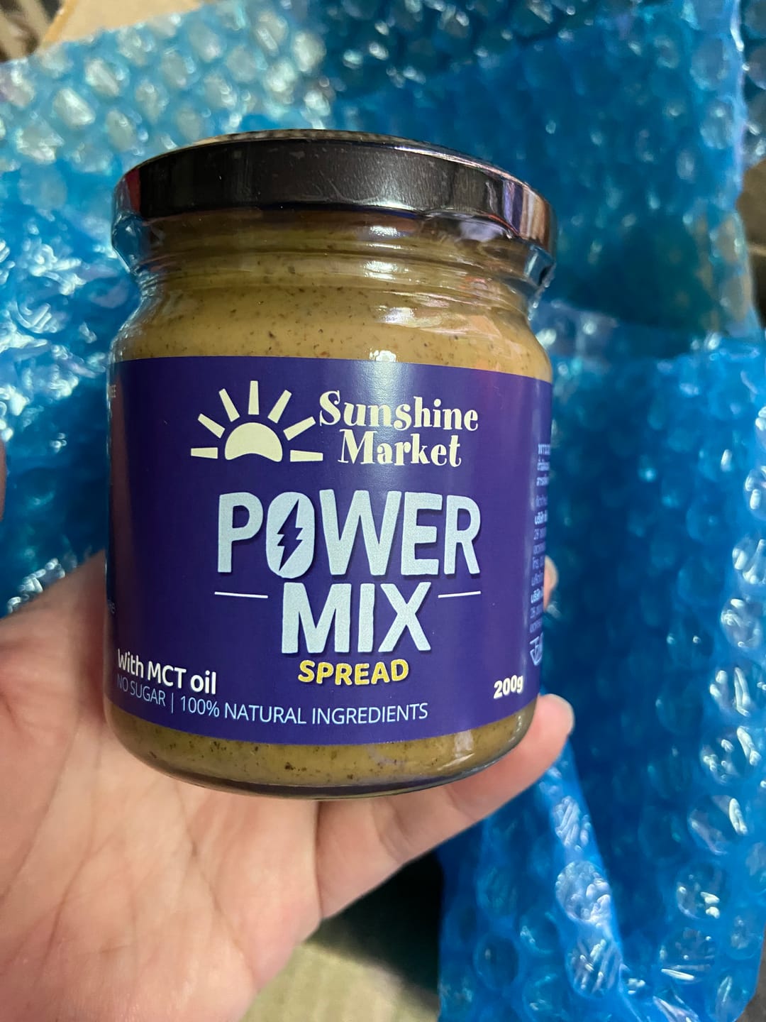 Customer photo review of .Sunshine Market Power Mix Spread (200g)