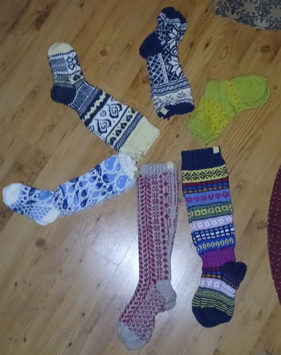 Customer photo review of Personalisierte Faltlabels aus Kunstleder - 60 x 20 mm - Labels mit Wunschname