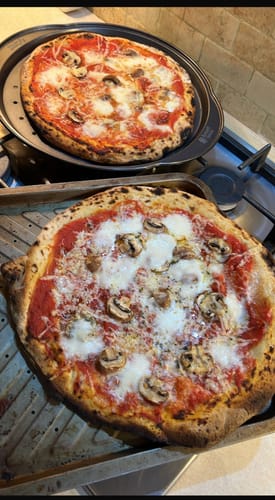 Customer photo review of Sourdough Pizza Bases