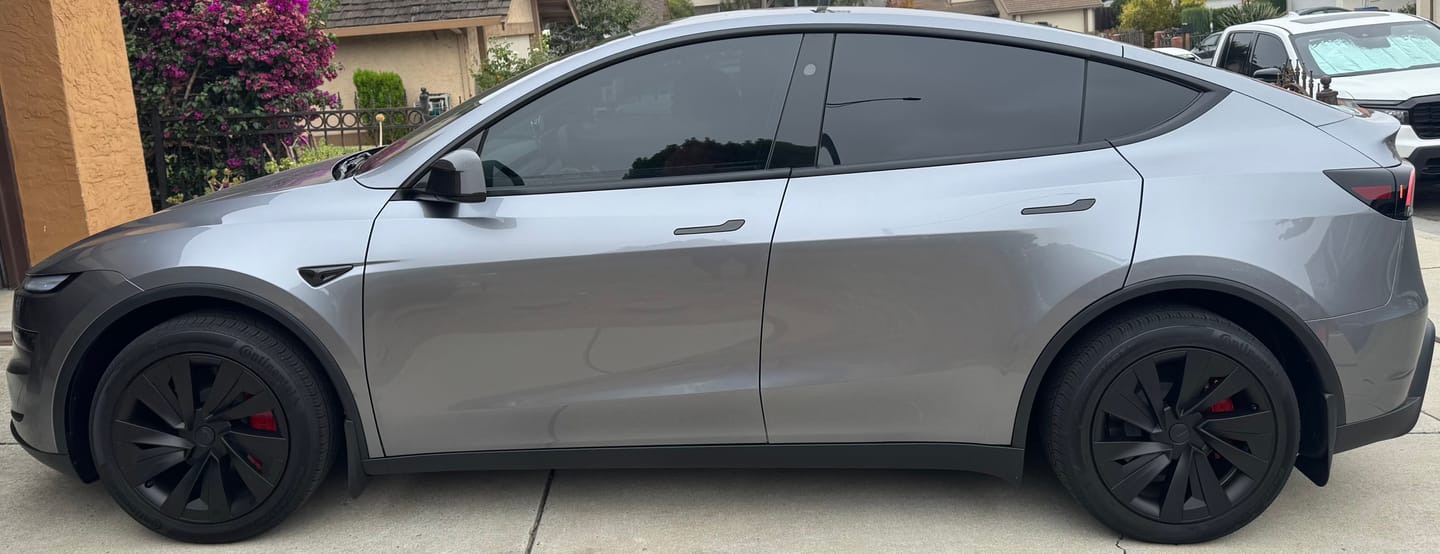 Customer photo review of TESPLUS 19'' Helix 2.0 Style Wheel Cover For Model Y Juniper