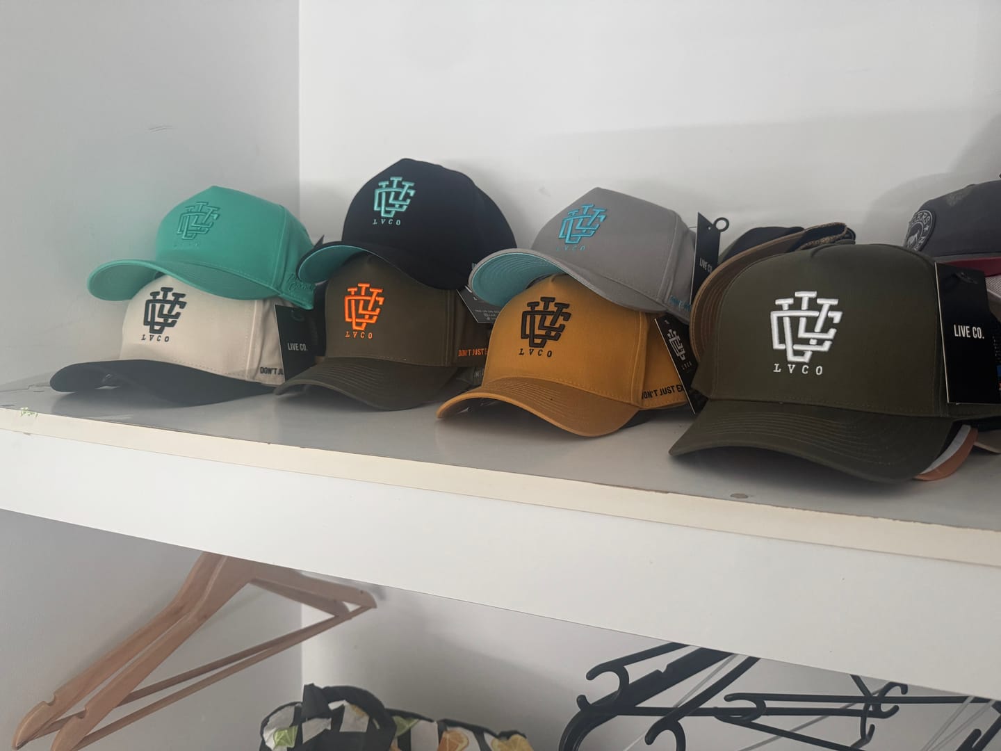 Customer photo review of LVCO "White" A-Frame Snapback