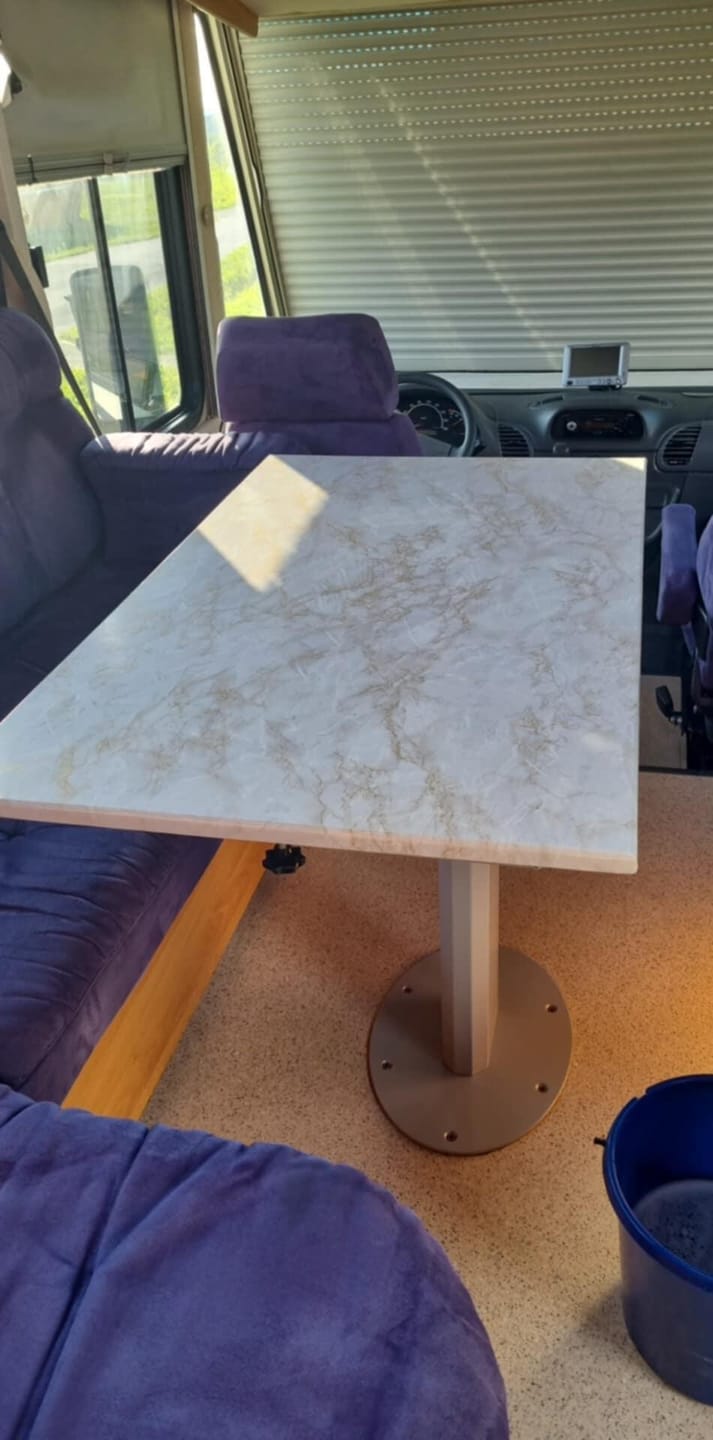 Customer photo review of Cortes marmor gold kontaktplast