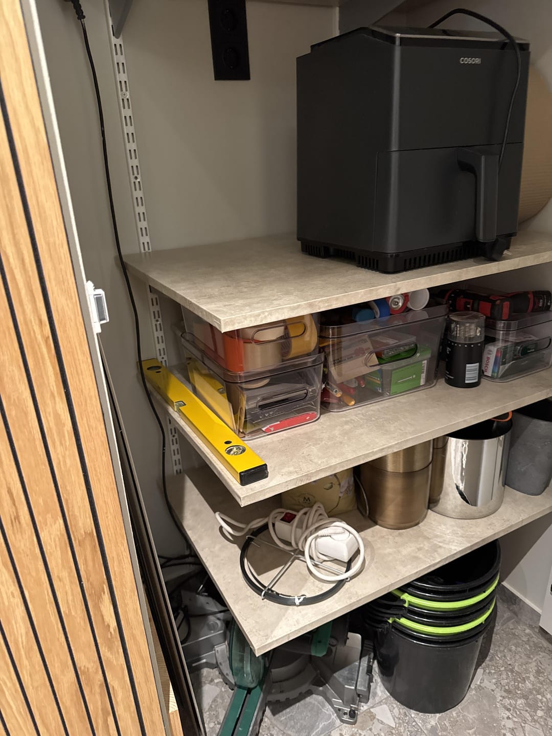 Customer photo review of Premium Limewash beige kontaktplast