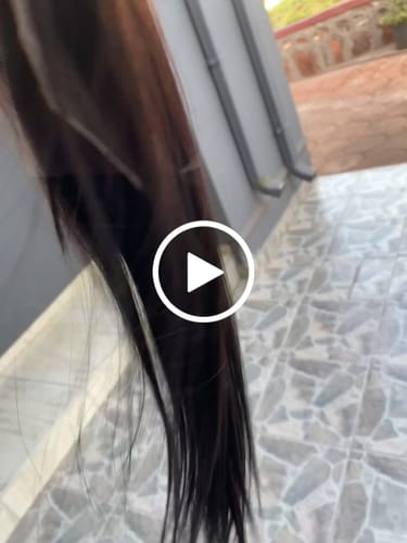 Customer video review of Natural Vietnamese SDD Bone Straight Closure