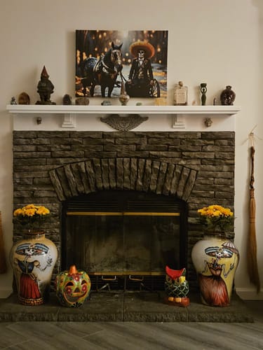 Customer photo review of DAY OF THE DEAD CANVAS