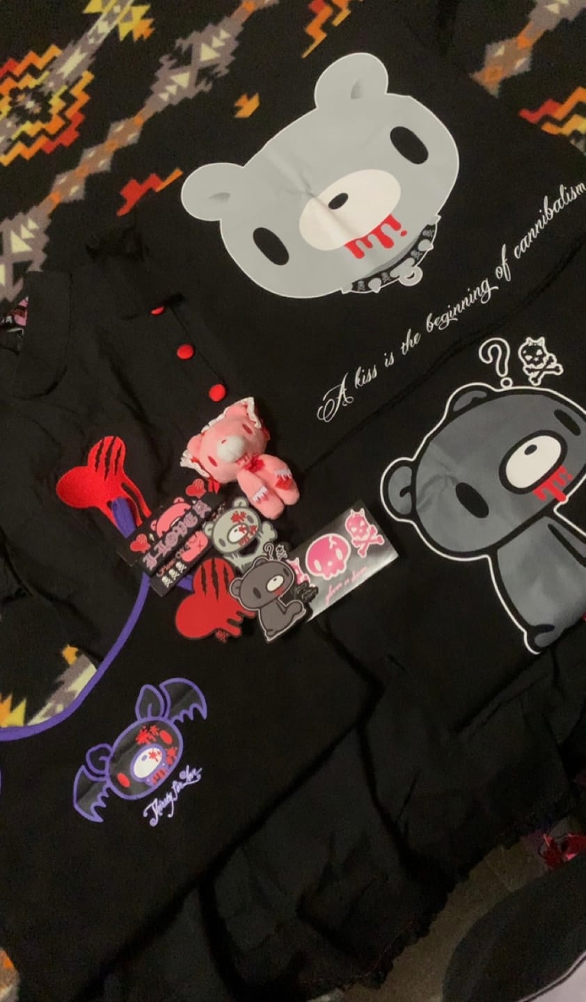 Customer photo review of Gloomy Bear Mini Lolita Soft Keychain (Pink)
