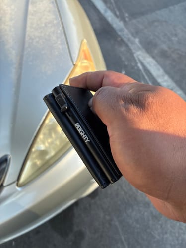 Customer photo review of 80Eighty® Onyx Wallet Wallet