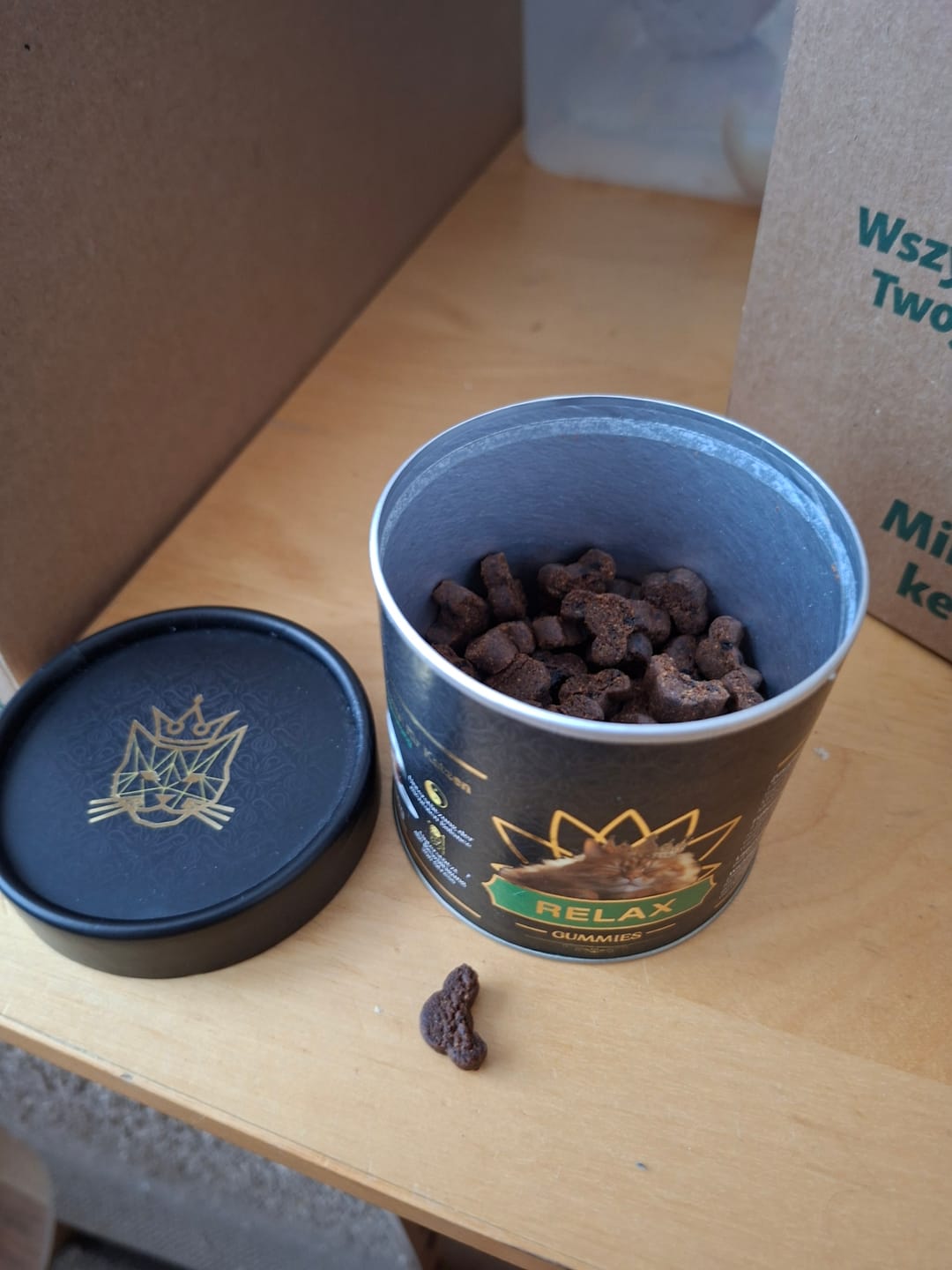 Customer photo review of Relax Gummies