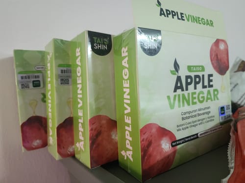 Customer photo review of Taiso Apple Cider Vinegar August Promotion