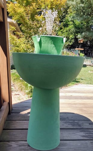 Customer photo review of Alba Cordless Fountain