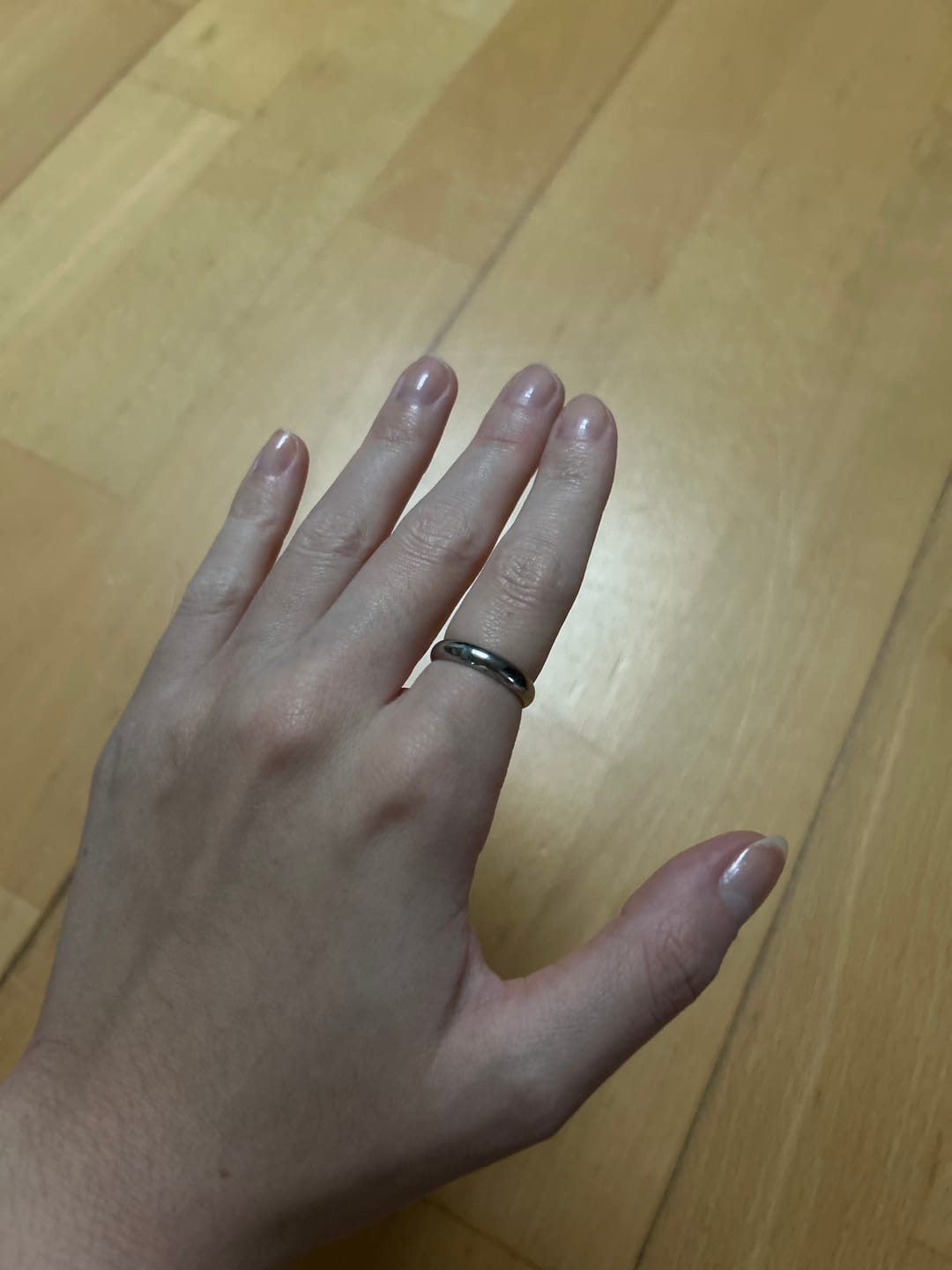 Customer photo review of Lena Ring | 18K vergoldet