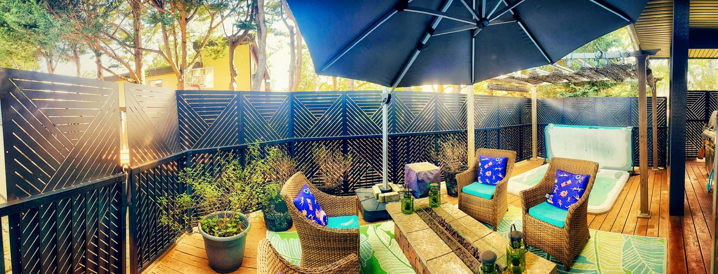 Customer photo review of Privacy Screen (Hexx)