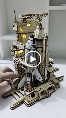 Customer video review of Space Shuttle 3D Wooden Puzzle