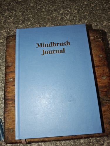 Customer photo review of Mindbrush Journal – A Daily Practice for Gratitude and Mental Wellbeing