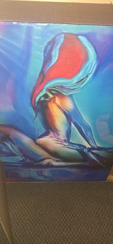 Customer photo review of MOMENT OF ENERGY CANVAS