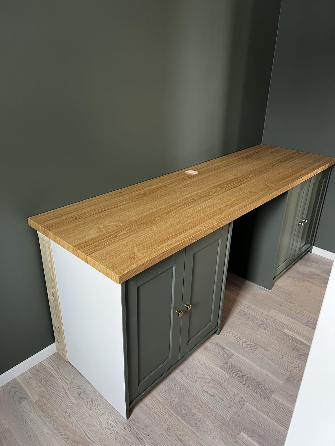 Customer photo review of Premium Bedford Oak kontaktplast