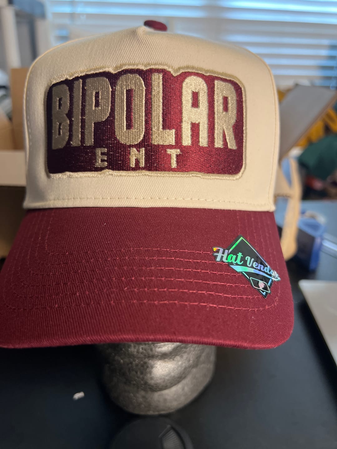 Customer photo review of K-Frame 5 Panel Baseball Hat