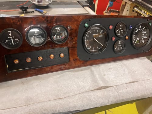 Customer photo review of Small Chrome Bezel Warning Light Series - Rear Fog, Indicator, Brake, ECU, and More